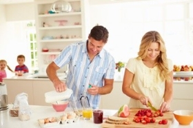 Smith Surgery-Couple in kitchen